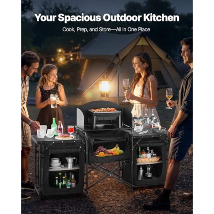 โต๊ะครัวแคมป์ปิ้ง, โต๊ะทำอาหาร - Camping Cooking Bag บทวิจารณ์และราคา