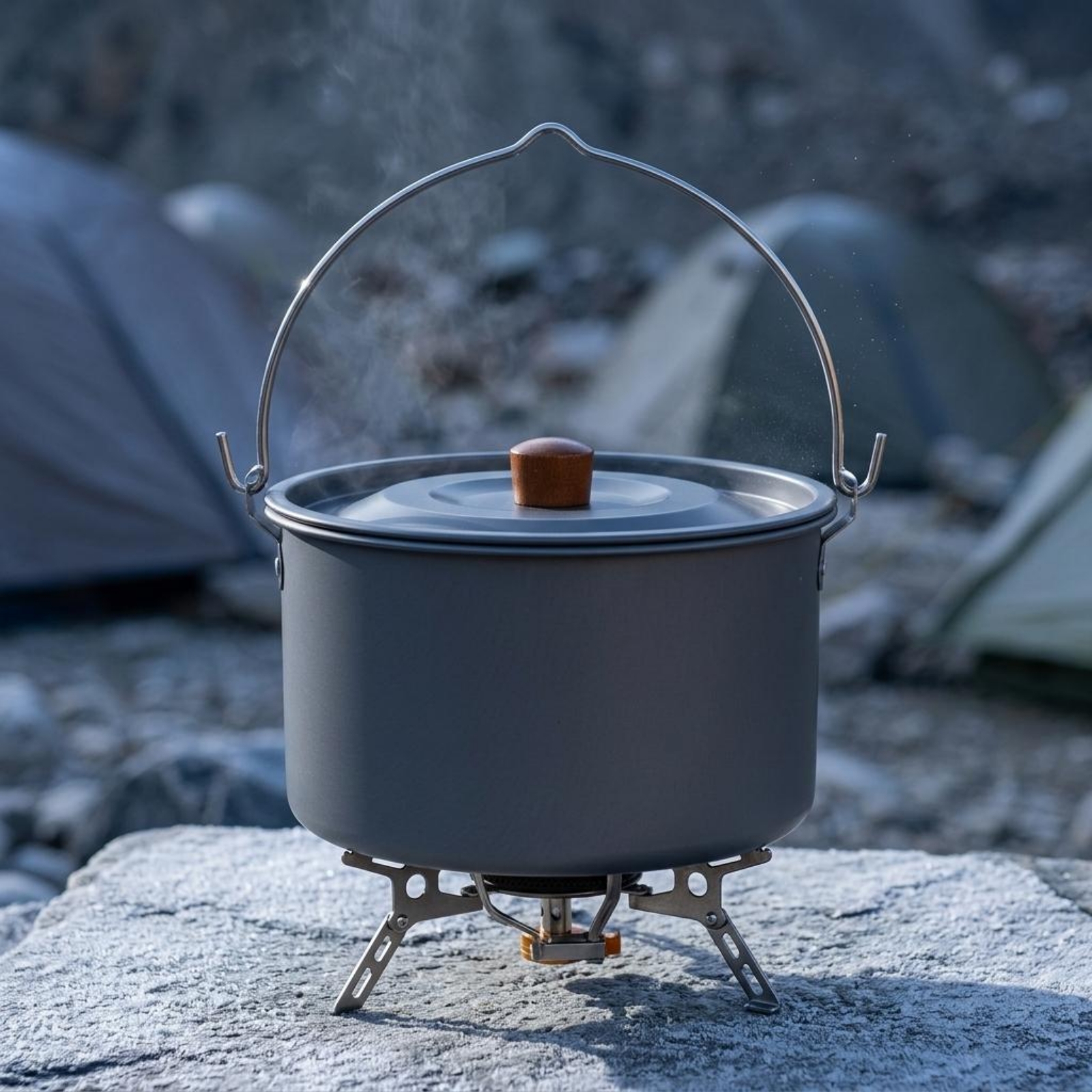 หม้อปรุงอาหารแคมป์ไฟอะลูมิเนีย - Camping Cooking Easy บทวิจารณ์และราคา