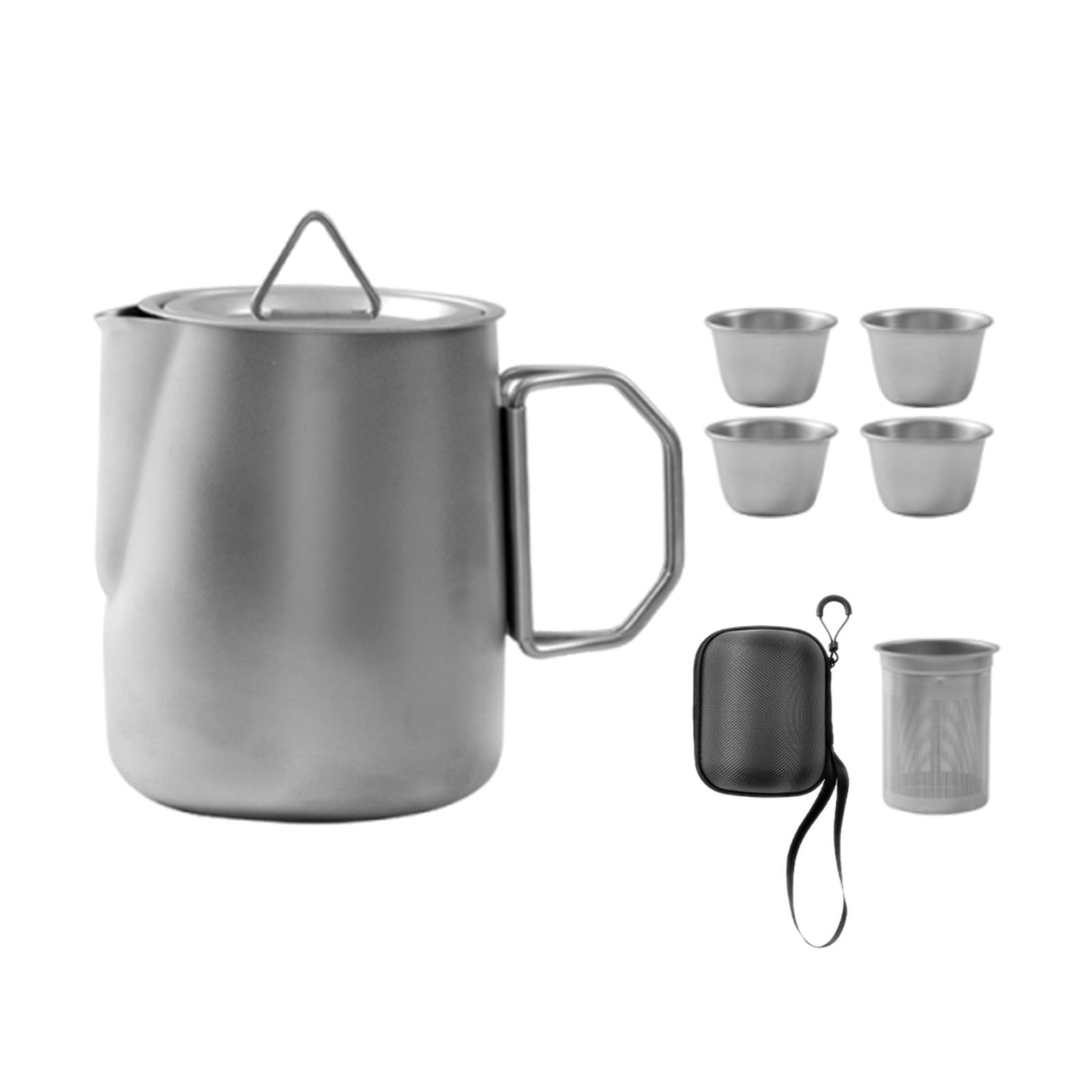ชุดแก้วน้ำสแตนเลสสำหรับตั้งแคม - Camping Cooking Set For 4 บทวิจารณ์และราคา