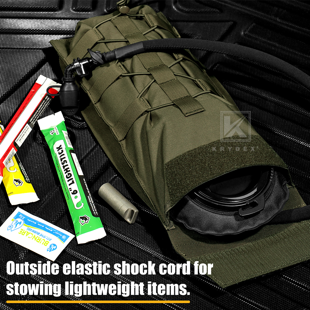 KRYDEX ยุทธวิธี 3L Hydration M - Camping Cooking Bag บทวิจารณ์และราคา