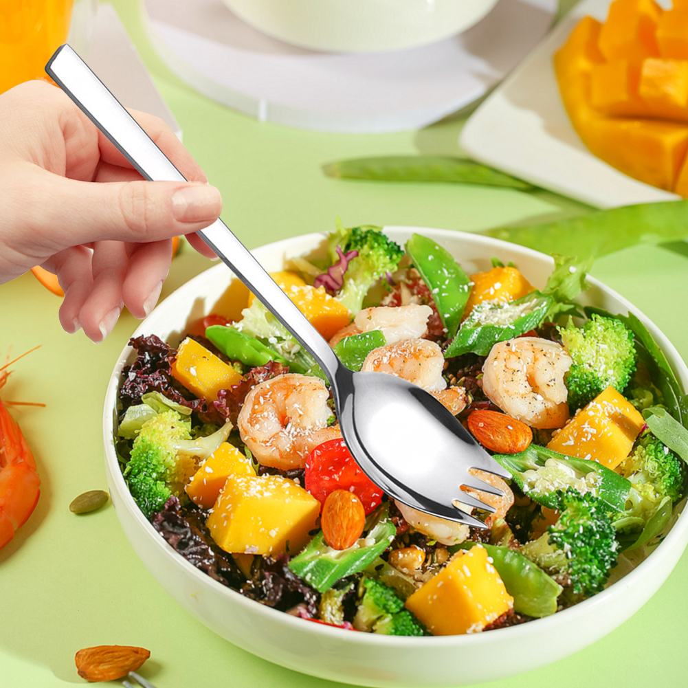 สปอร์ค 5 ชิ้นสแตนเลสสตีลสำหรับ - Camp Spork Set บทวิจารณ์และราคา